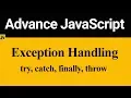 Exception Handling in JavaScript Hindi
