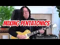 Guitar Wisdom E Blues Soloing Ideas Major and minor Pentatonic turnarounds