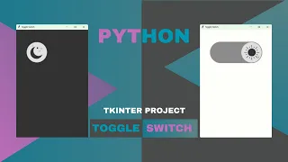 How to create a Toggle Switch in Python Tkinter tutorial