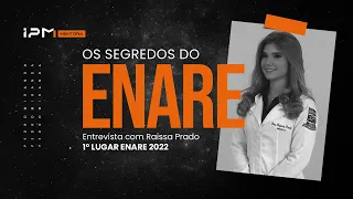 Como Passar em 1º Lugar no ENARE | Entrevista com Raissa Prado