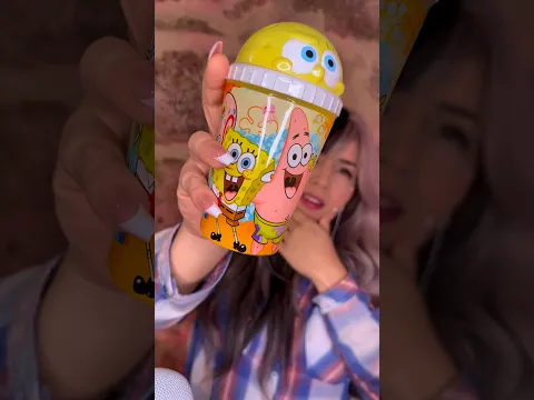 Asmr - Copo do Bob esponja surpresa