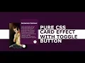 CSS Card Collapsible Effect With Toggle Button No Javascript GeekStar Codes