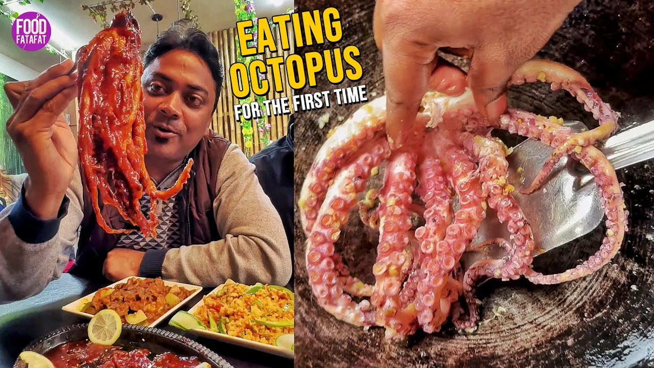 First Time Eating Octopus In Dhaka   Street Food Bangladesh