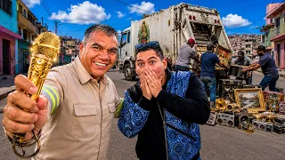 ENTRAMOS A SU CAMIÓN DE BASURA 😱 La vida de un SONIDERO