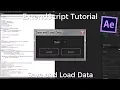 Adobe Scripting Tutorial - Saving and Loading Data