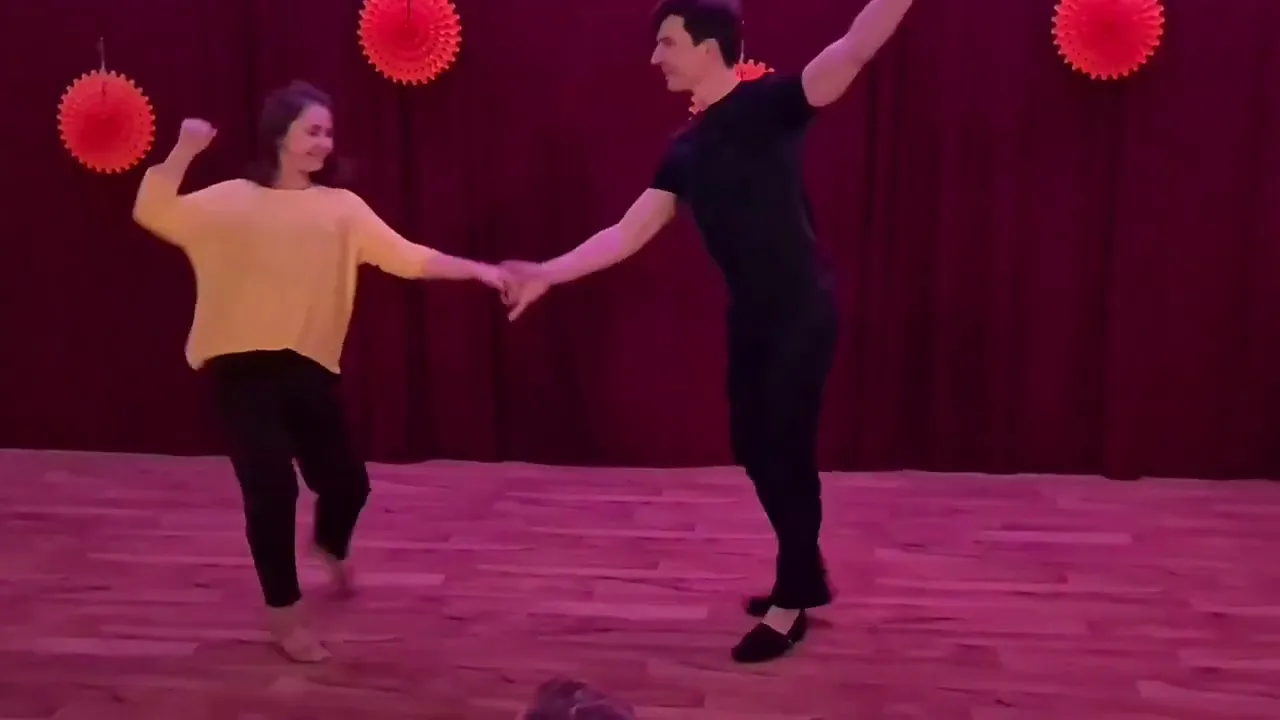 Semion Ovsiannikov & Maria Elizarova Improv Demo West Coast Swing Moscow Open 2020