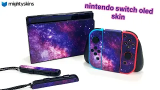 How-To Guide Nintendo Switch OLED Skin Installation MightySkins