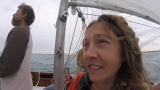 Sail Aboard “Swan” A Hinckley Bermuda 40 in Lake St  Clair Michigan