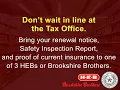 Limited Service Deputies - Texas Vehicle Registration Renewals Only