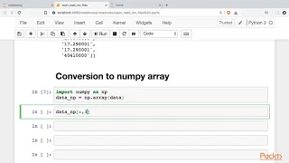 Hands-on Python for Finance Opening and Reading a CSV File packtpub com
