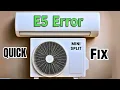 Troubleshooting the E5 Error Code Expert Tips for Mini Split AC Owners