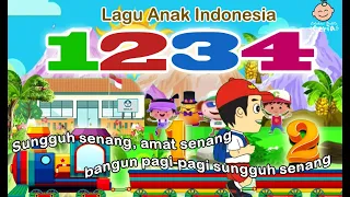 Download Lagu Anak 1 2 3 4  | Satu Dua Tiga Empat | cipt. Pak Kasur MP3