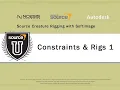 Source Creature Rigging with Softimage XSI 03 Constraints and Rigs 1