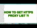 FRESH HTTPS PROXY LIST