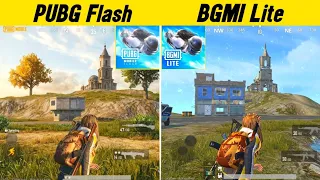 PUBG Mobile Flash VS BGMI Lite | PUBG Mobile Flash vs PUBG Mobile | PUBG Mobile Flash Gameplay