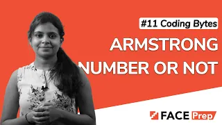 Armstrong Number Program in C C Java Python Coding Bytes FACE Prep