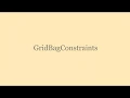 GridBagConstraints and GridBagLayout