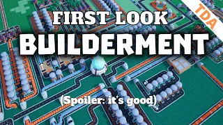 Factorio but less daunting Builderment First Look Let s Play