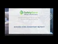 Access Code Inventory Report