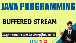Buffered Stream Java Programming Malayalam Tutorial