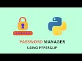 Clipboard Copy in python using Pyperclip Build a Password Locker Program