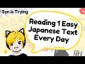 Download Lagu Syn is Reading Easy Japanese 013 | Evacuating with Pets (NHK News)