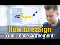 How to E-Sign your Lease Agreement