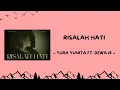 Download Lagu RISALAH HATI - YURA YUNITA FT. DEWA 19 | LIRIK VIDEO