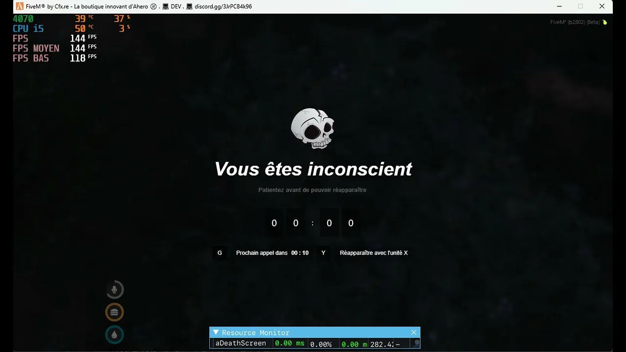 Ecran de mort