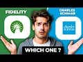 Fidelity vs Charles Schwab Best Brokerage Comparison 2025