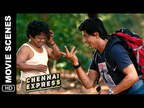 Download MP3 Chennai Express | Shah Rukh Khan tries to talk in Tamil | Movie Scene