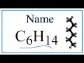How to Write the Name for C6H14