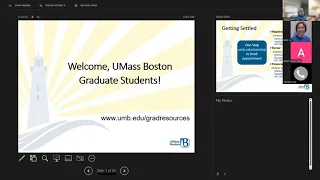 UMB New Graduate Student Orientation Spring 2023