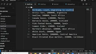 python How to read a txt or csv file comma separated file for datasets