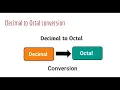 decimal to octal conversion in java How to convert decimal to octal number in Java