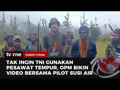 Kabar Terbaru Pilot Susi Air, Kapten Philips Mark Berbicara di Tengah Kelompok OPM