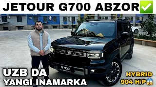 Jetour G700 ABZOR | To'liq ma'lumot va narxlari 2026