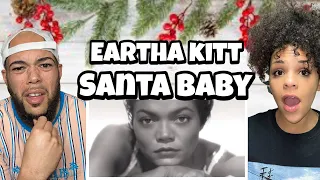 hilarious first time hearing eartha kitt santa baby reaction
