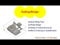 Casting Design and Simulation Lesson 28 Prof B Ravi