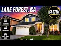 LAKE FOREST CA HOME TOUR