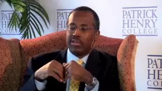Patrick Henry College Dr Ben Carson Newsmakers Interview Series
