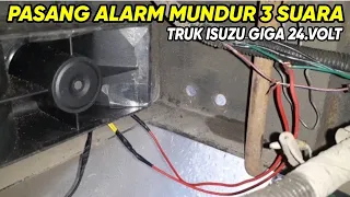 Download CARA PASANG ALARM MUNDUR 3 SUARA SEMUANYA TRUK 24 VOLT MP3