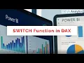 SWITCH function in POWERBI DAX