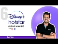 Hotstar Clone using HTML CSS and Bootstrap Free Bootcamp Day 06