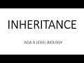INHERITANCE - AQA A LEVEL BIOLOGY EXAM QUESTIONS RUN THROUGH