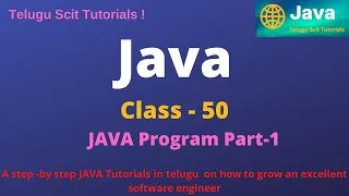 Java class - 50 First Java Program Java Tutorial for Beginners