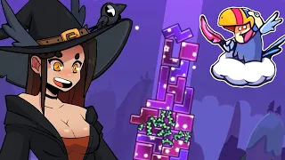 Playing Tricky Towers with my new and HOT PNGTuber Tricky Towers