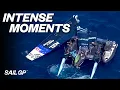 De meest INTENSE momenten in de geschiedenis van SailGP | Kapseizen, crashes en MEER!