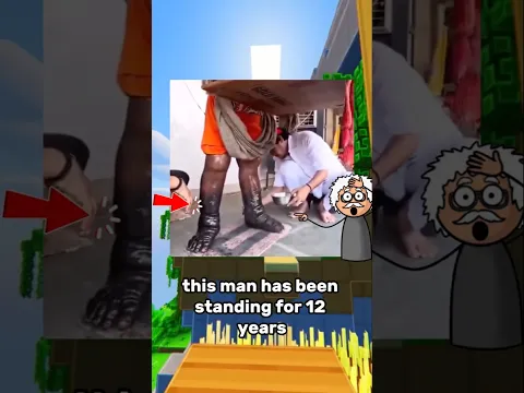 He Has Been Standing For 12 Years 😨