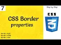 Border properties in CSS border-style border-width border-color border